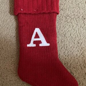 Target Wondershop Monogram A stocking. New.
